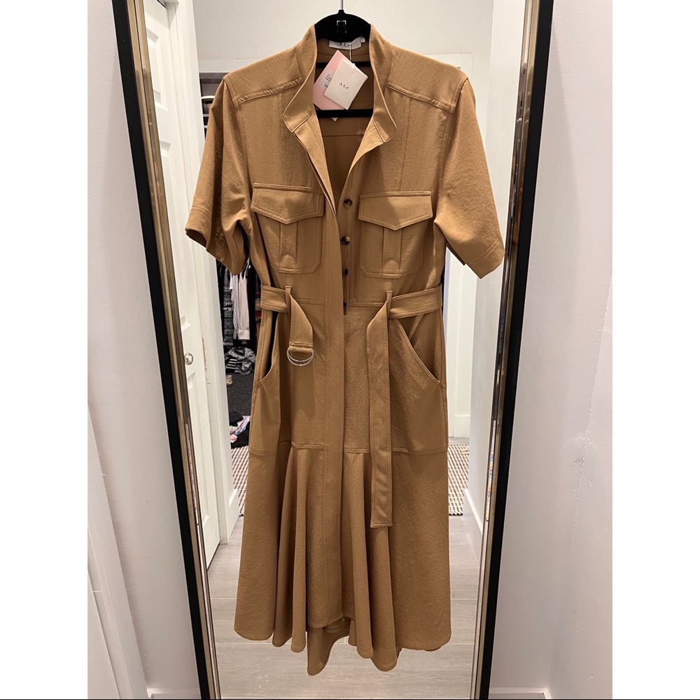 A.L.C. Emma Dress in Beech